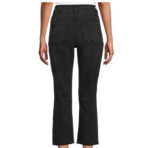 Time and Tru 14 High Rise 25" length straight‎ black distressed NWT goth grunge